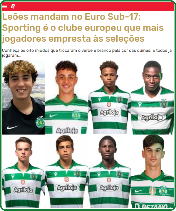 Leoninamente!!!: Sempre com os nossos SUB17?!